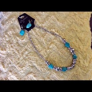 Necklace and Earrings